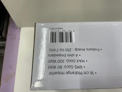 ROADSTAR RDH-M170PRO 16 CM MİDRANGE 200 WATT MAXİMUM POWER