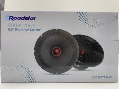 ROADSTAR RDH-M170PRO 16 CM MİDRANGE 200 WATT MAXİMUM POWER