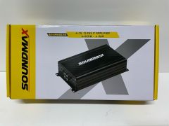 SOUNDMAX SX-LM4125.4D 4 KANAL CLASS D AMFİ 4 OHM 4X125 WATT RMS POWER