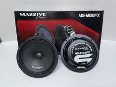 Massive MS-M68FX 16 CM MİDRANGE 300 WATT MAXİMUM POWER 120 WATT RMS POWER ÇİFT FİYATIDIR