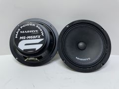 Massive MS-M68FX 16 CM MİDRANGE 300 WATT MAXİMUM POWER 120 WATT RMS POWER ÇİFT FİYATIDIR