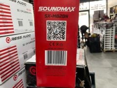SOUNDMAX SX-M82BN 20 CM MİDRANGE 400 WATT MAXİMUM POWER 200 WATT RMS POWER ÇİFT FİYATIDIR