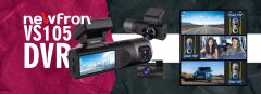 NEWFRON NF-VS105 3 KAMERALI KAYITLI 4K WİFİ KONTROLLÜ ARAÇ İÇİ KAMERA KAYIT CİHAZI DVR
