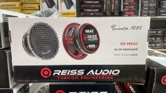 REISS AUDIO RS-M6AC 16 CM MİDRANGE 400 WATT MAXİMUM POWER 200 WATT RMS POWER ÇİFT