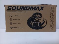 Soundmax SX-M62XS 16 CM MİDRANGE 160 WATT MAXİMUM POWER 80 WATT RMS POWER ÇİFT FİYATIDIR