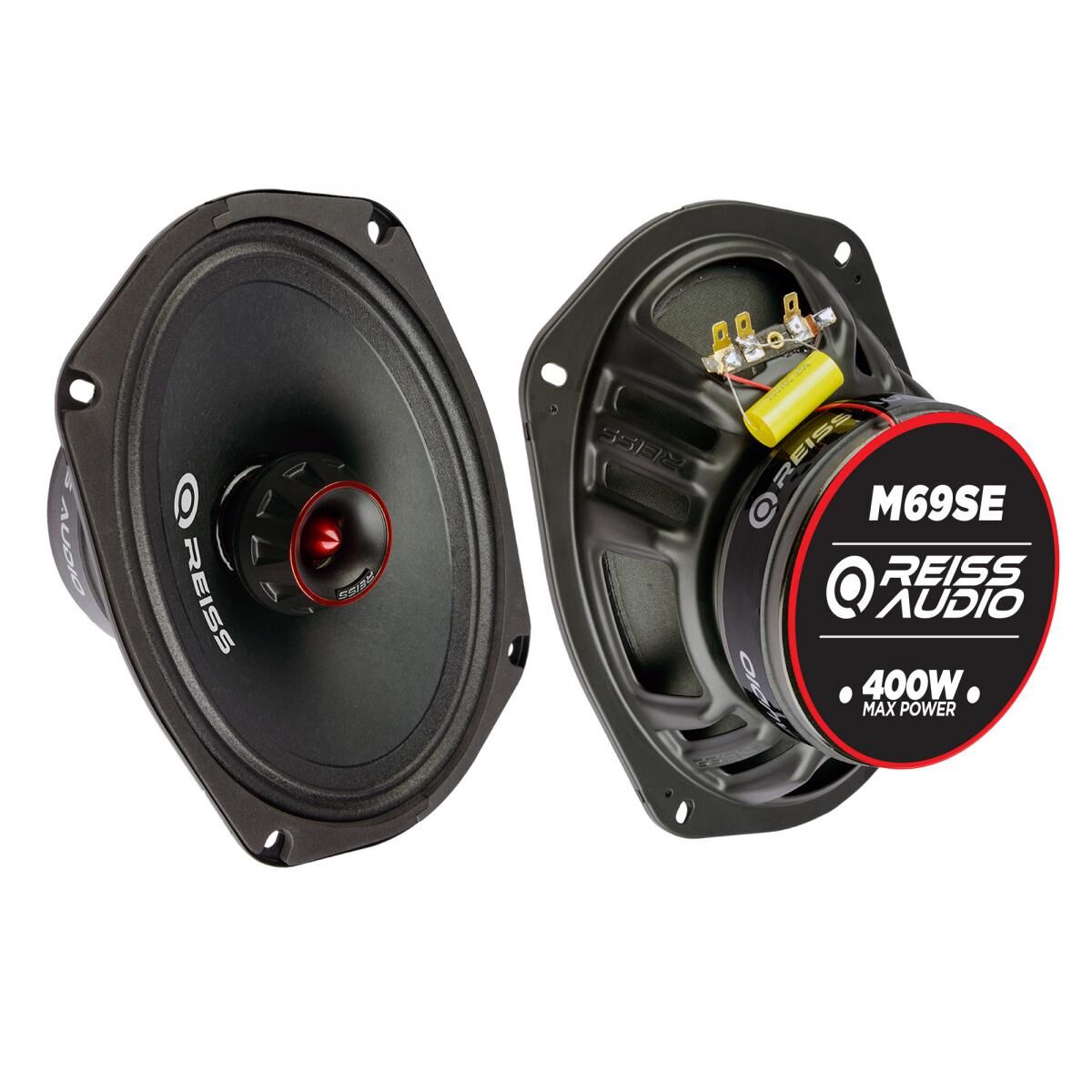 REISS AUDİO RS-M69SE OVAL MİDRANGE 400 WATT MAXİMUM POWER 200 WATT RMS TWEETERLİ KAPAKLI ÇİFT FİYATIDIR