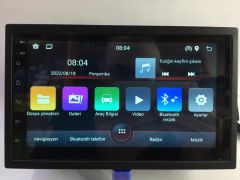 FTH SOUND 7'' ANDROİD 12 DOUBLE TEYP 2-32GB APPLE CAR PLAY KAMERA