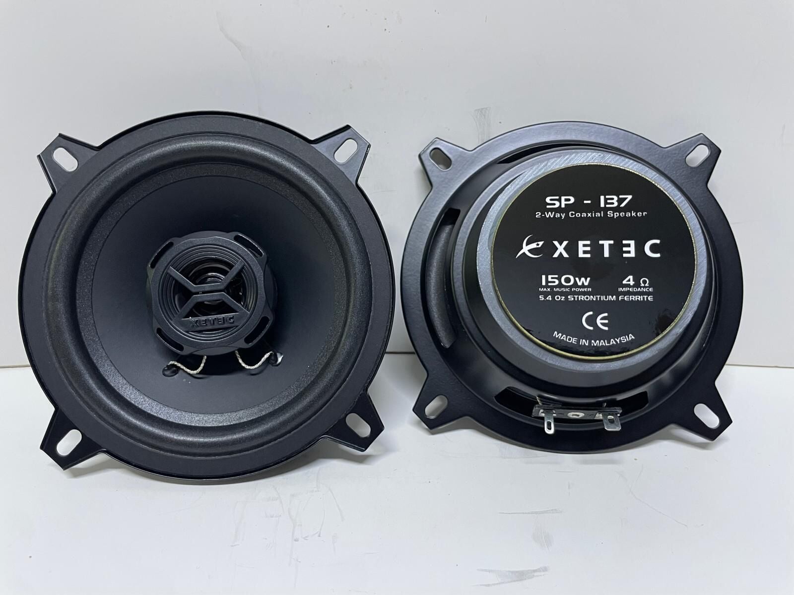 XETEC SP-137 13 CM KOAKSİYEL HOPARLÖR 150 WATT MAXİMUM POWER 2 YOLLU ÇİFT FİYATI