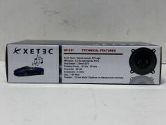 XETEC SP-137 13 CM KOAKSİYEL HOPARLÖR 150 WATT MAXİMUM POWER 2 YOLLU ÇİFT FİYATI