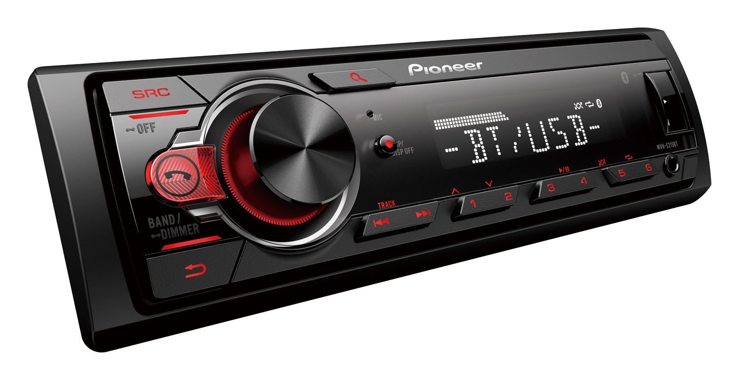 PIONEER MVH-S215BT OTO TEYP BLUETOOTH USB AUX AMFİ ÇIKIŞI FLAC