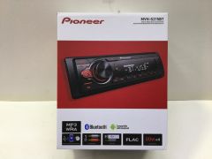 PIONEER MVH-S215BT OTO TEYP BLUETOOTH USB AUX AMFİ ÇIKIŞI FLAC