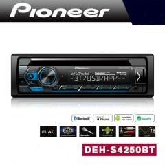 PIONEER DEH-S4250BT TEYP BLUETOOTH USB AUX ÇİFT AMFİ ÇIKIŞI FLAC