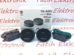 PIONEER TS-S20 DOME TWEETER 200 WATT EFSANE ORJİNAL BANDROLLÜ