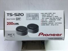 PIONEER TS-S20 DOME TWEETER 200 WATT EFSANE ORJİNAL BANDROLLÜ