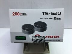 PIONEER TS-S20 DOME TWEETER 200 WATT EFSANE ORJİNAL BANDROLLÜ