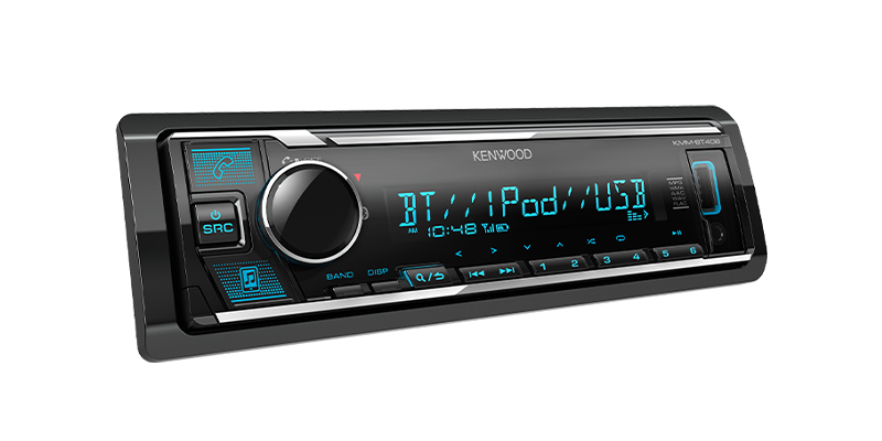 KENWOOD KMM-BT408 BLUETOOTH 3 AMFİ ÇIKIŞI 13 BAND EQ DSP W/R