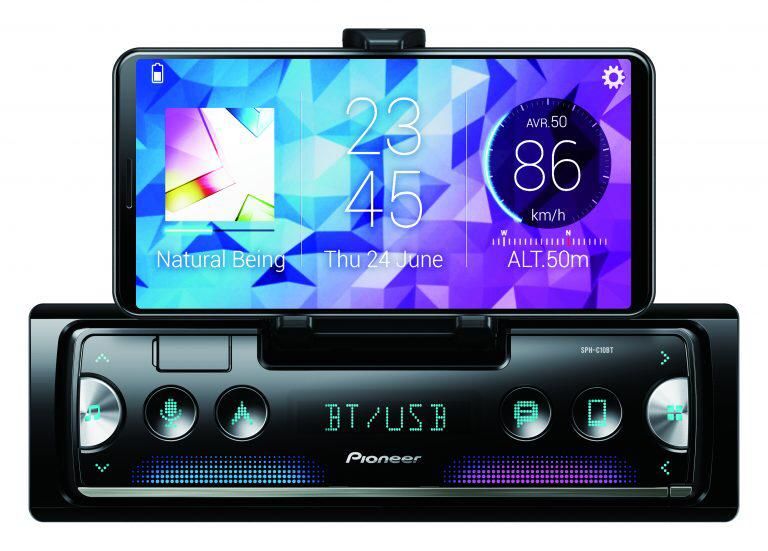 PIONEER SPH-C10BT SMARTPHONE BLUETOOTH USB TEYP ÇİFT AMFİ W/R