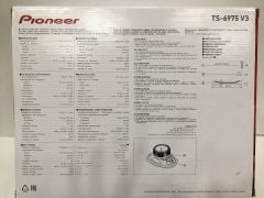 PIONEER TS-6975V3 OVAL HOPARLÖR 550 WATT MAXİMUM POWER CHAMPİON SERİES PRO