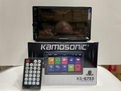 KAMOSONİC KS-G752 7'' DOUBLE TEYP USB SD AUX BLUETOOTH KAMERA HEDİYE