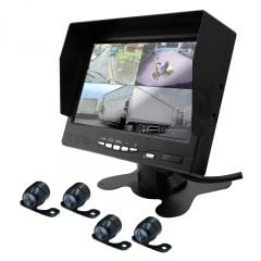 NEWFRON NF-Q4R DVR CİHAZI 4 KAMERALI 7'' MONİTÖR KAYITLI
