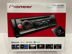 PIONEER DEH-S520BT CD BT USB AUX 3AMFİ ÇIKIŞI 13 BAND EQ