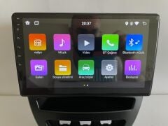 CİTROEN C1 MULTİMEDYA TEYP ANDROİD 15 4-64 GB CARPLAY KAMERA HEDİYE