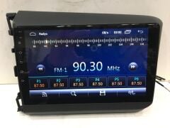 HONDA CİVİC FB7 MULTİMEDYA TEYP ANDROİD 15 4-64 GB CARPLAY KAMERA HEDİYE