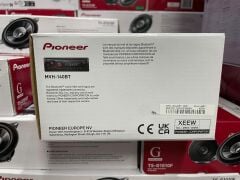 PIONEER MVH-140BT OTO TEYP BLUETOOTH USB W/R ÇİFT AMFİ ÇIKIŞI SUBWOOFER KONTROL DIGICOM GARANTİLİ