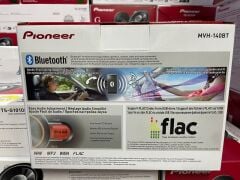 PIONEER MVH-140BT OTO TEYP BLUETOOTH USB W/R ÇİFT AMFİ ÇIKIŞI SUBWOOFER KONTROL DIGICOM GARANTİLİ