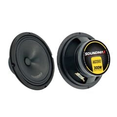 SOUNDMAX SX-MX80 MİDRANGE 20 CM 300 WATT MAXİMUM POWER 150 WATT RMS POWER CLOTH SURROUND