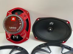 AQOUSTİCS SX-85SPL OVAL MİDRANGE 1200 WATT MAXİMUM POWER 2 ADET