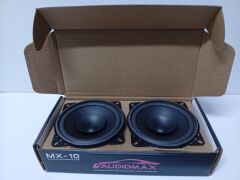 AUDİOMAX 10 CM HOPARLÖR 600 WATT MAXİMUM POWER ÇİFT FİYATI