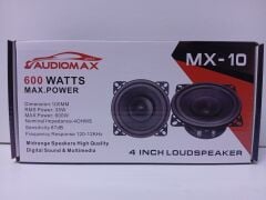AUDİOMAX 10 CM HOPARLÖR 600 WATT MAXİMUM POWER ÇİFT FİYATI