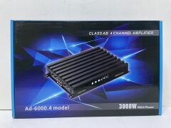 3000 WATT 4 KANAL AMFİ HEM STEREO HEM MONO HEM BAS HEM SES AMFİSİ 4 OHM 4X60 WATT RMS