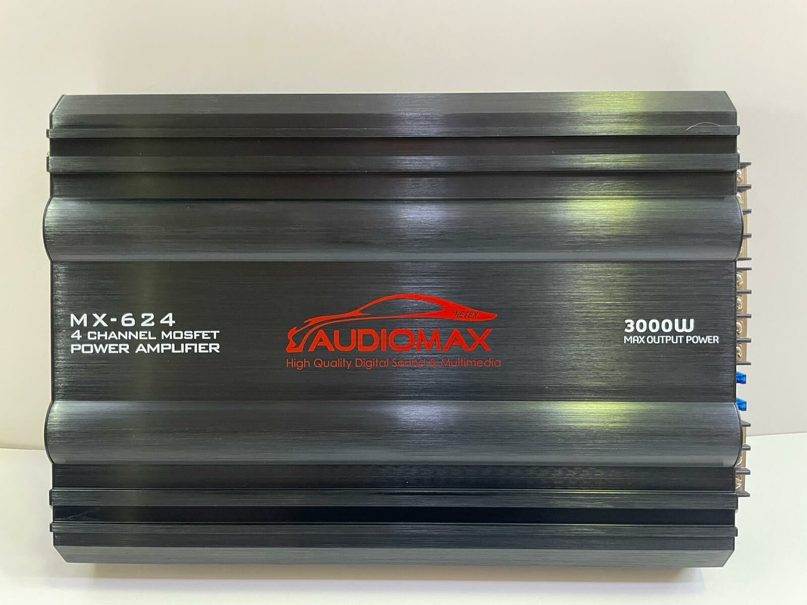 AUDİOMAX MX-624 4 KANAL 24 VOLT AMFİ 3000 WATT