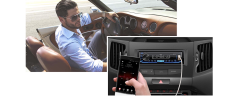 JVC KD-X351BT USB AUX BLUETOOTH 2 AMFİ ÇIKIŞI 13 BAND EQ K2 TEKNOLOJİ