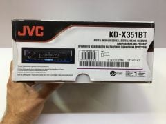 JVC KD-X351BT USB AUX BLUETOOTH 2 AMFİ ÇIKIŞI 13 BAND EQ K2 TEKNOLOJİ