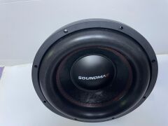 SOUNDMAX SX-AH12 30 CM KABİNLİ SUBWOOFER BAS 4 OHM 2000 WATT MAXİMUM POWER ÇİFT BOBİNLİ