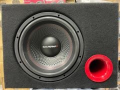 SOUNDMAX SX-BN12 30 CM KABİNLİ SUBWOOFER BAS 1500 WATT MAXİMUM POWER 300 WATT RMS POWER