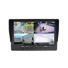 NEWFRON NF-DV750 7'' KAYITLI MONİTÖR + 4 KAMERALI OKUL SERVİS KAYIT CİHAZI 4'E BÖLÜNEBİLEN EKRAN