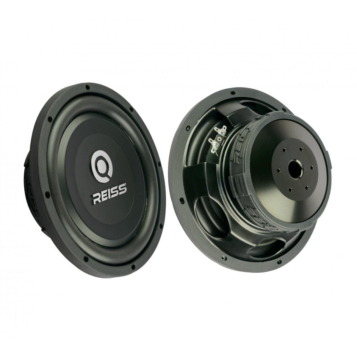 REISS AUDİO RS-HS10 25 CM SLİM İNCE SUBWOOFER BAS ÇİFT BOBİNLİ 700 WATT 350 WATT RMS DUAL D4