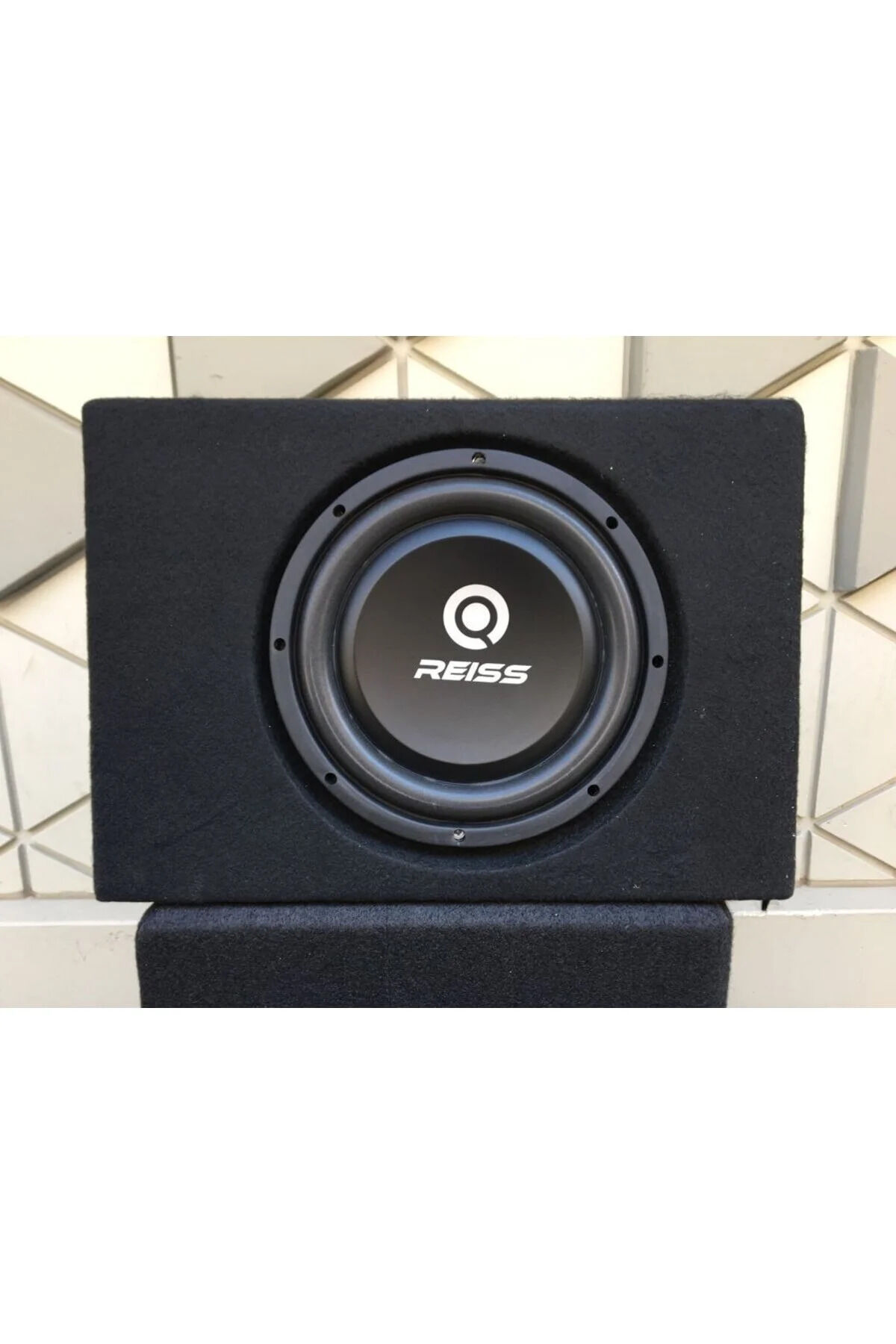 REISS AUDİO RS-HS10 25 CM SLİM İNCE KABİNLİ SUBWOOFER BAS ÇİFT BOBİNLİ 700 WATT 350 WATT RMS DUAL D4