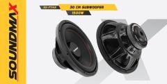 SOUNDMAX SX-FT12 30 CM SUBWOOFER KABİNLİ 3000W 4KANAL AMFİ KABLO