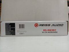 REISS AUDİI RS-M63EC 16 CM MİDRANGE 200 WATT MAXİMUM POWER 100 WATT RMS POWER