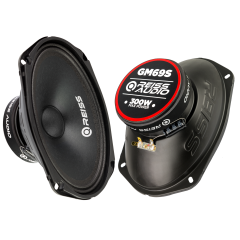 REİSS AUDİO RS-GM69S 6X9 OVAL MİDRANGE 300 WATT MAXİMUM POWER