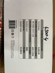 REISS AUDİO RS-4200.4 4 KANAL AMFİ 4 OHM 4X200 WATT RMS