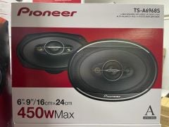 PIONEER TS-A6968S OVAL HOPARLÖR 450 WATT MAXİMUM POWER
