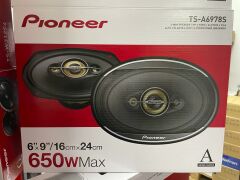 PIONEER TS-A6978S OVAL HOPARLÖR 650 WATT MAXİMUM POWER ÇİFT FİYATIDIR