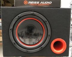 REİSS AUDİI RS-GH12 30 CM SUBWOOFER BAS 1400W + SOUNDMAX SX-2700.4AB 3000W 4 KANAL AMFİ KABLO KABİN