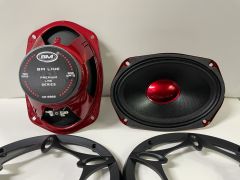 BM LİNE XD-6969 6X9 OVAL MİDRANGE 900 WATT MAXİMUM POWER